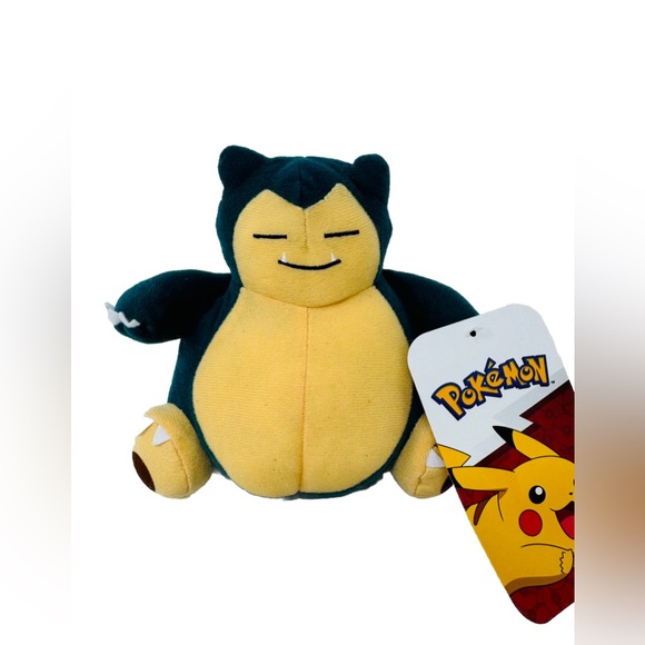 Snorlax Pokémon Stuffed Plush Toy Nintendo 6-Inch - Picture 1 of 4